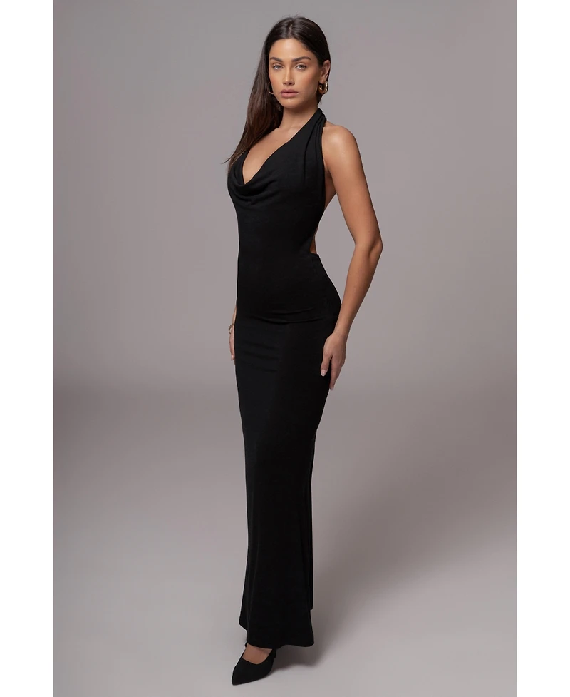 Jluxlabel Women's Aurora Draped Maxi Dress