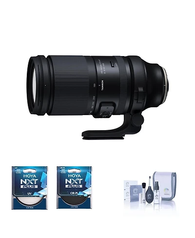 Tamron 150-500mm f/5-6.7 Di Iii Vc Vxd Lens for Fujifilm X Bundle with 82mm Uv and Cpl Filters, Cleaning Kit