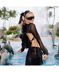 Paris Hilton Paxton Small Drawstring Rucksack Fashion Backpack
