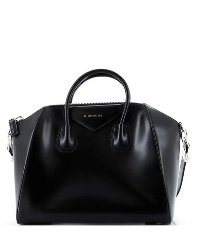 Pre-Owned Givenchy Medium Antigona Bag Glazed Leather