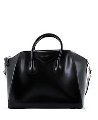 Pre-Owned Givenchy Medium Antigona Bag Glazed Leather