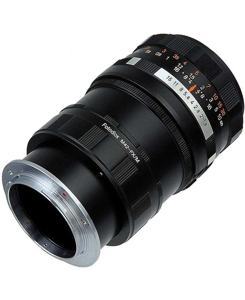 Fotodiox M42 Screw-Mount Lens to Fujifilm X-Series Camera Adapter with Macro