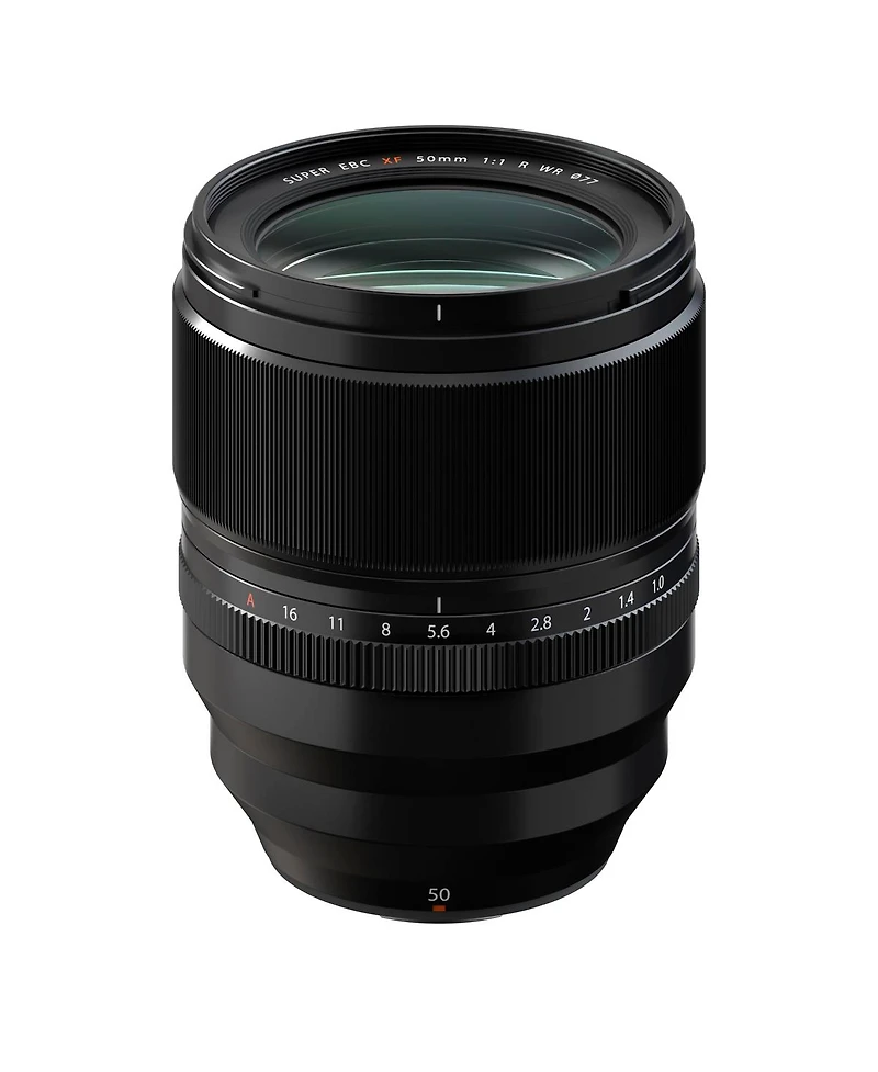 Fujifilm Xf 50mm f/1.0 R Wr Lens, Black, Bundle with ProOptic 77mm Filter Kit, 77mm Vnd Filter, Wrist Strap, Lens Case, Lens Cleaner, Cleaning Kit