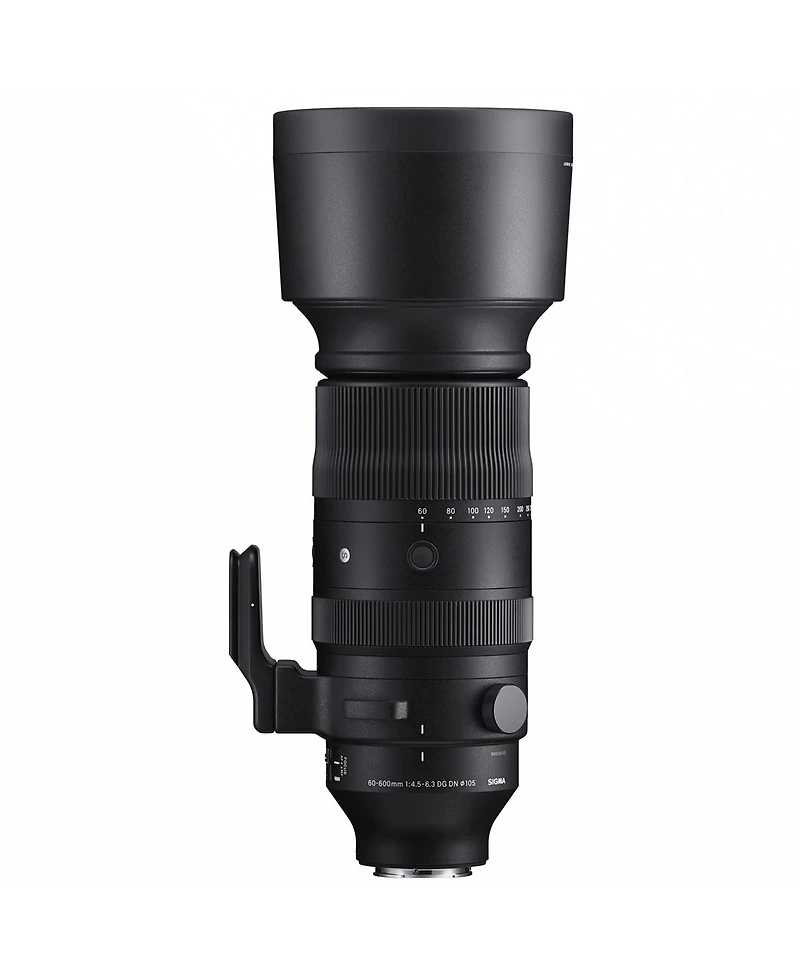 Sigma 60-600mm f/4.5-6.3 Dg Dn Os Sports Lens for Sony E Bundle with 105mm Uv Filter, Microfiber Cleaning Cloth