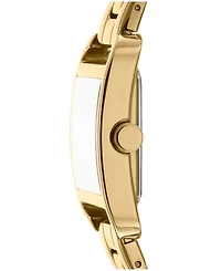 Dkny Women's City Midi Gold-Tone Stainless Steel Bracelet Watch, 35mm
