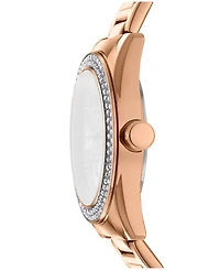 Dkny Women's Chambers Multi-Function Chronograph Rose Gold-Tone Stainless Steel Bracelet Watch, 36mm