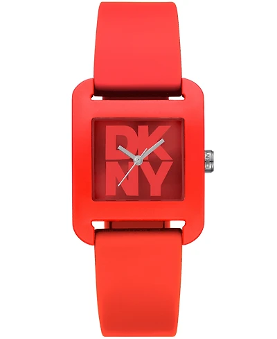 Dkny Women's City Sport Silicone Strap Watch