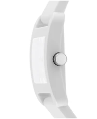 Dkny Women's City Sport White Silicone Strap Watch, 37mm