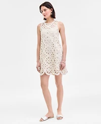 On 34th Women's Crochet Mini Dress, Exclusively at Macy's