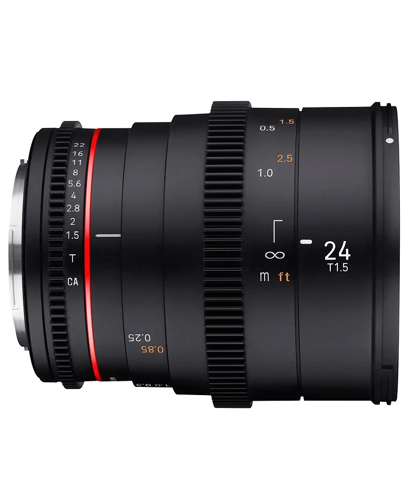 Rokinon 24mm T1.5 Cine Dsx High-Speed Lens for Micro Four Thirds