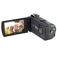 Minolta MN4K100Z 28MP 4K Ultra Hd 3.5" Touchscreen Night Vision Camcorder, Black