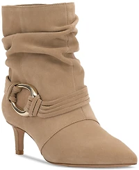 Vince Camuto Women's Kirpa Slouch Embellished Mid-Heel Dress Booties
