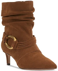 Vince Camuto Women's Kirpa Slouch Embellished Mid-Heel Dress Booties