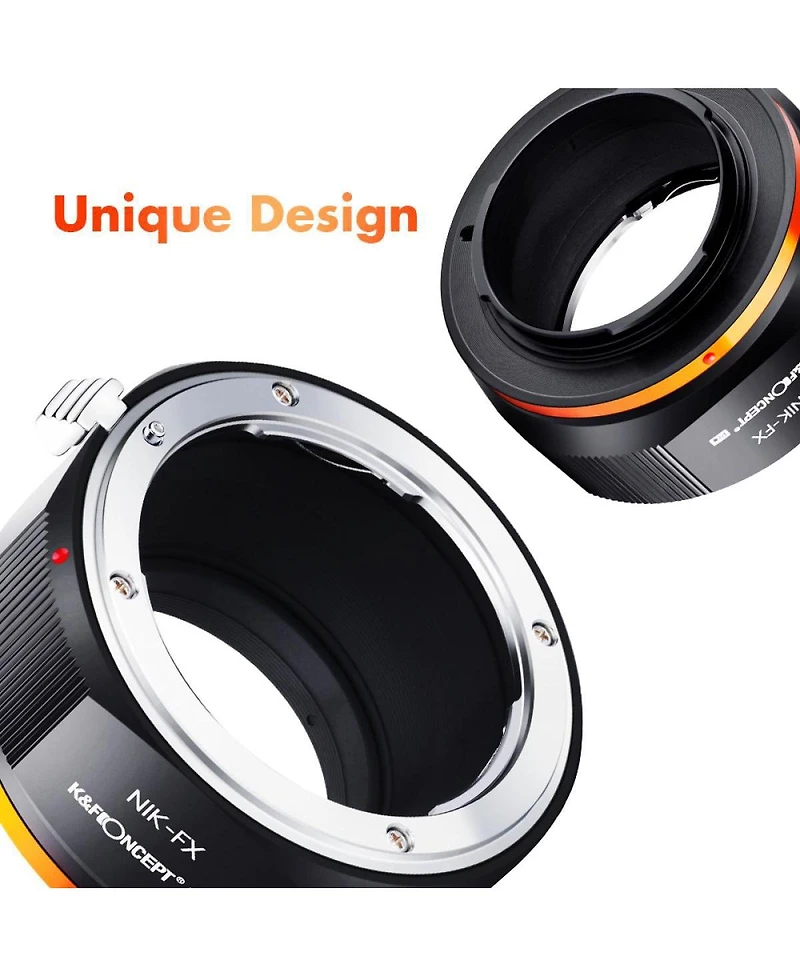 K&F Concept M11115 Nikon Ai Lenses to Fujifilm X Lens Adapter Ring
