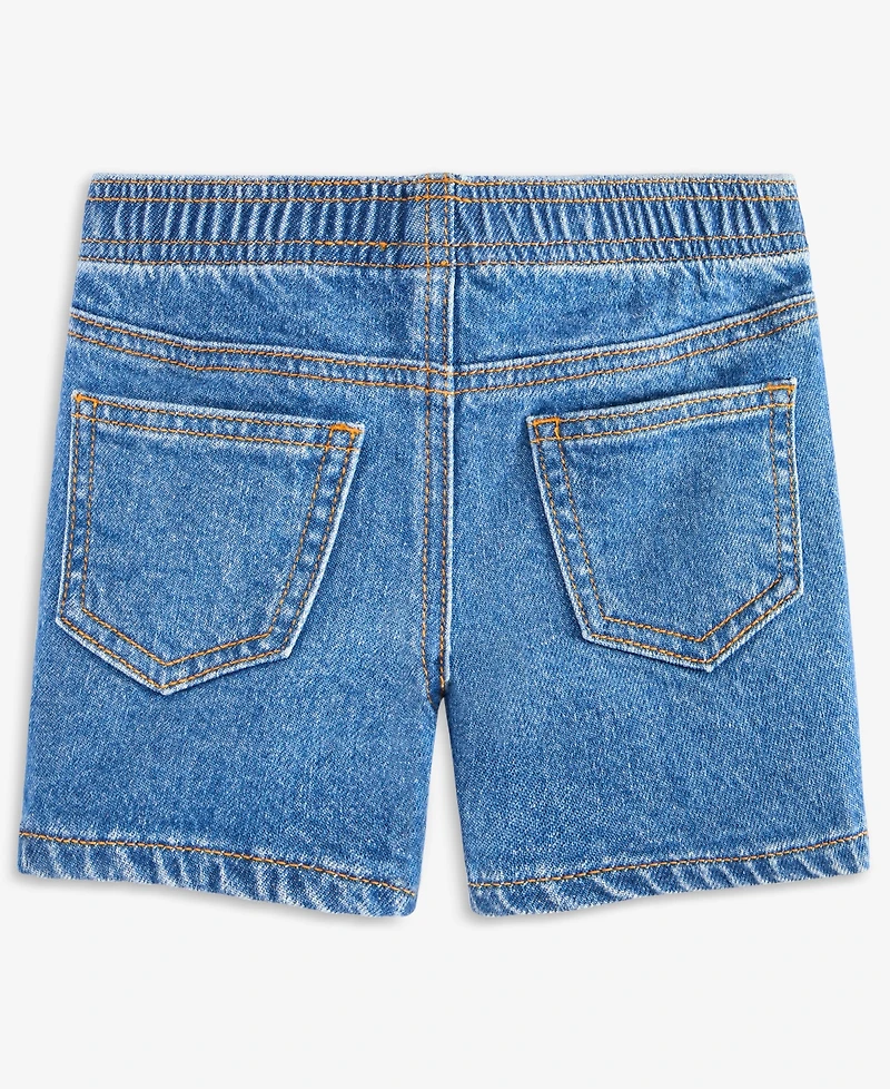 Epic Threads Toddler Girls Splatter Denim Shorts, Exclusively at Macy's