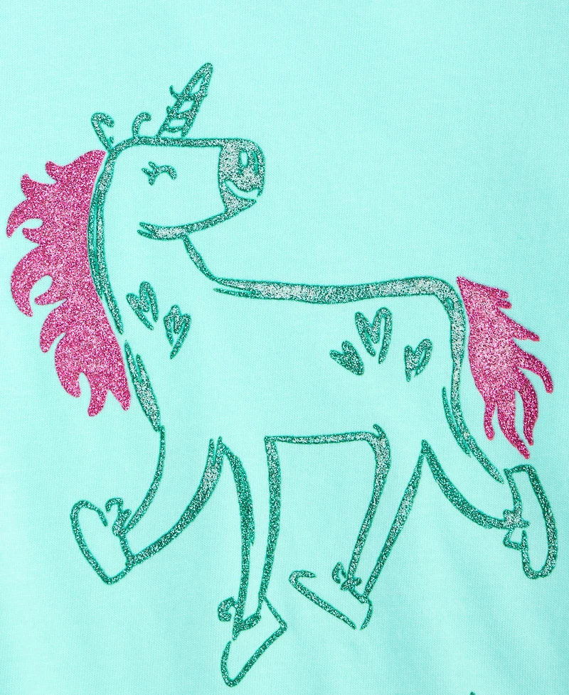 Epic Threads Toddler Girls Unicorn University Graphic T-Shirt, Exclusively at Macy's