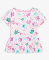Epic Threads Toddler Girls Graffiti Hearts Printed Cotton Peplum Top, Exclusively at Macy's