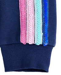 Epic Threads Little & Big Girls Sequin Striped Bomber Jacket, Exclusively at Macy's