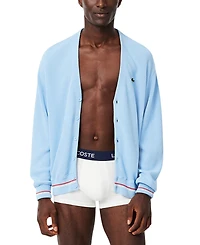 Lacoste Men's 5-Pack Regular-Fit Stretch Logo Band Trunk Underwear