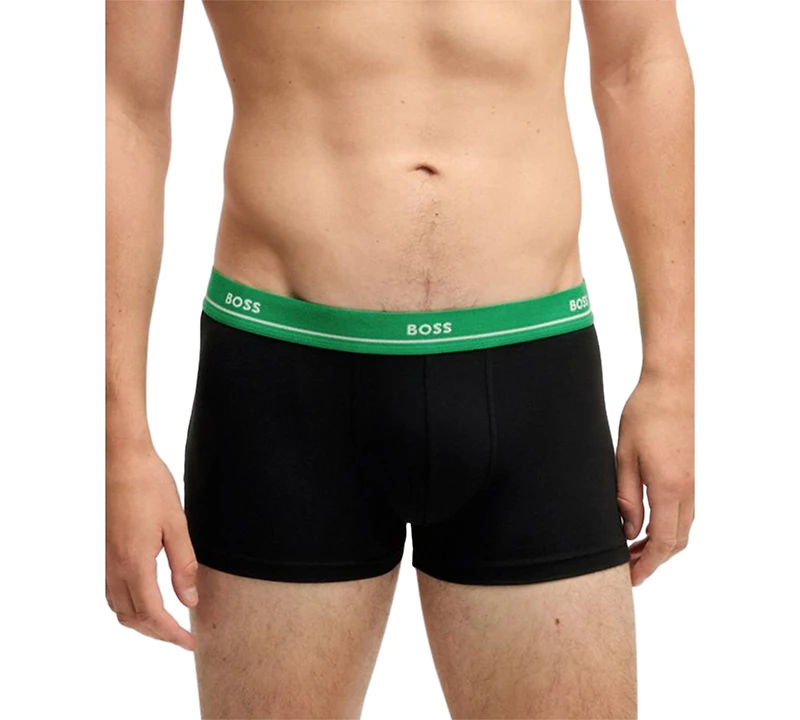 Hugo Boss Men's Essential Trunks, 5-Pack
