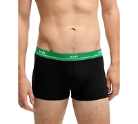 Hugo Boss Men's Essential Trunks, 5-Pack