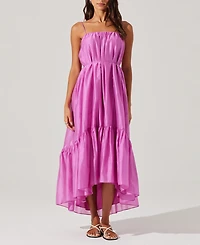 Astr the Label Women's Elisha High-Low Midi Dress