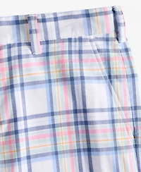Club Room Men's Tonno Cotton Plaid Madras Shorts, Exclusively at Macy's