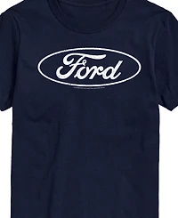 Airwaves Men's Ford Logo Short Sleeve T-Shirt