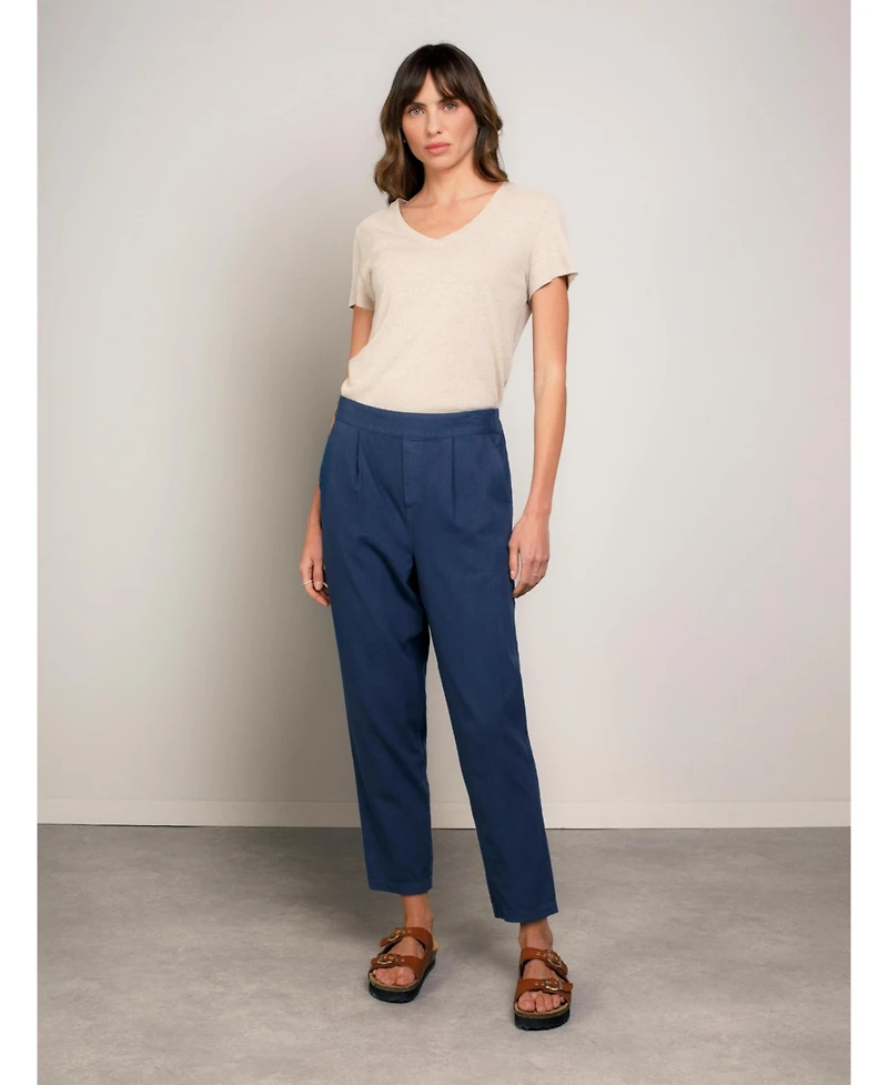 Celtic & Co. Women's Twill Tapered Pull On Pants