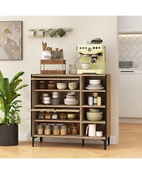 Shoe Storage Cabinet with Flip-Up Doors – Clear Panels and Adjustable Tiers for Versatile Organization