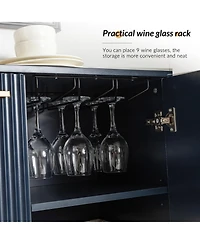 Brian 63"Wide 4 Door Sideboard