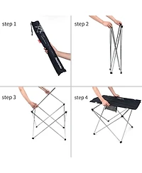 Naturehike Camping Table Folding Table Small Camping Folding Table Folding Dining Table Outdoor Portable Picnic Table Hiking Trip Camping Garden