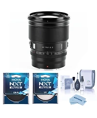 Viltrox Pro Af 75mm f/1.2 Lens for Nikon Z, Bundle with Hoya 77mm Uv and Cpl Filters