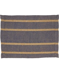 Saro Lifestyle Classic Stripe Placemats and Napkins, Set of 8