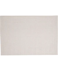 Saro Lifestyle Classic Stitched Plaid Placemats, 13" x 19"
