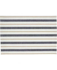 Saro Lifestyle Modern Striped Placemats, 13" x 19"