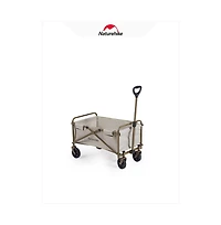 Naturehike Garden Trolley Handcart Foldable Wagon, Foldable Utility Cart Handcart with Adjustable Handle Trolley for Camping Garden Sports Shopping