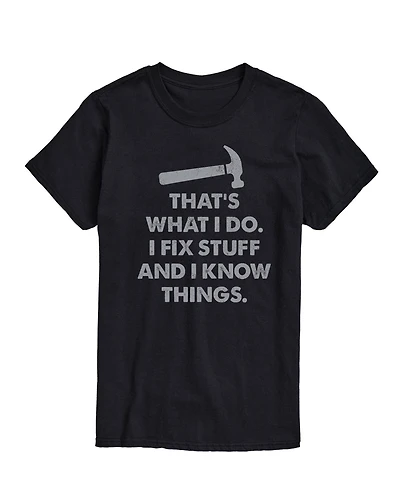 Airwaves Men's Father's That's What I Do Fix Things Short Sleeve T-Shirt