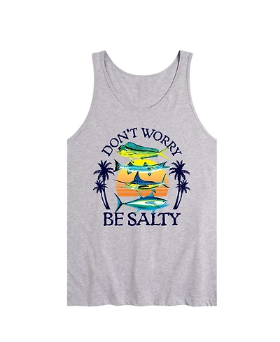 Airwaves Men's Don't Worry Be Salty Sleeveless Tank Top