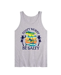 Airwaves Men's Don't Worry Be Salty Sleeveless Tank Top