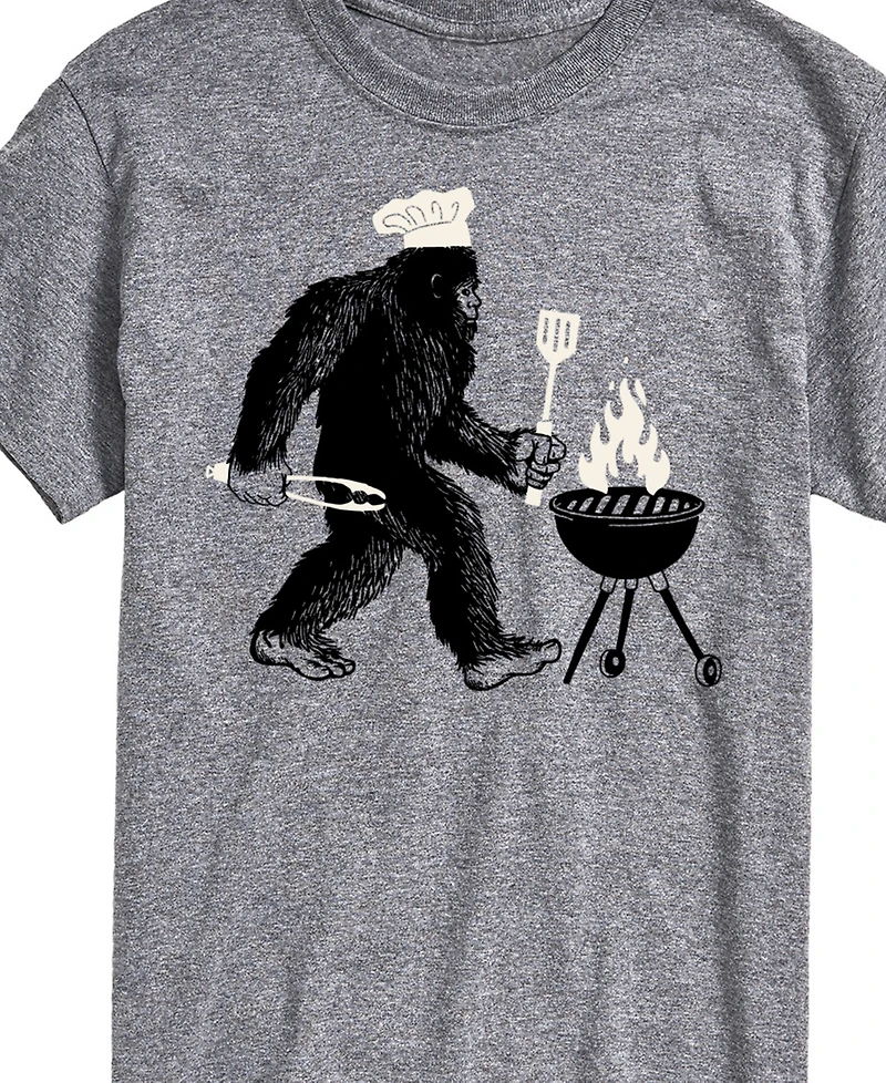Airwaves Men's Sasquatch Grilling Short Sleeve T-Shirt