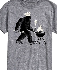 Airwaves Men's Sasquatch Grilling Short Sleeve T-Shirt