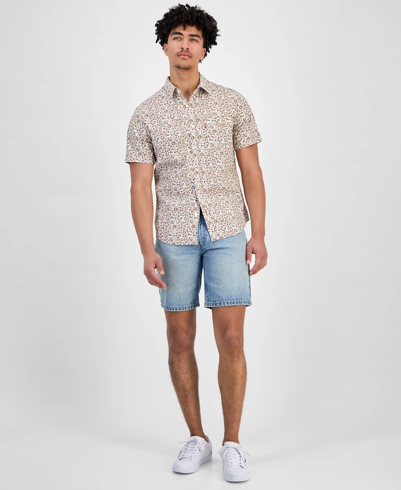 Levi's Men's Classic 1 Pocket Short Sleeve Regular Fit Shirt