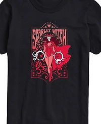 Airwaves Men's Marvel Scarlet Witch Short Sleeve T-Shirt