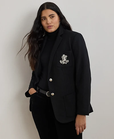 Lauren Ralph Plus Jacquard Blazer