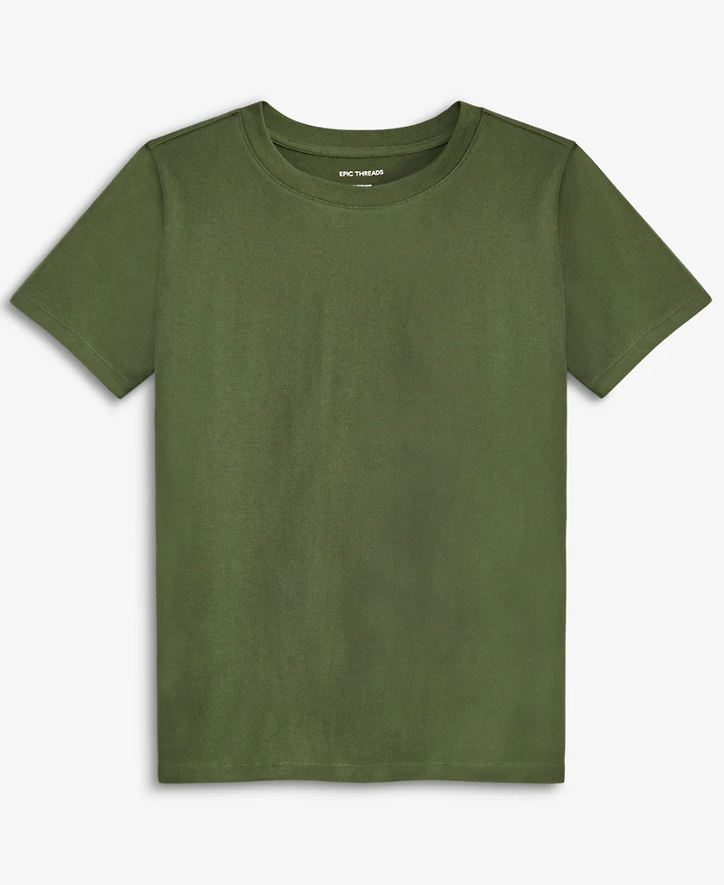 Epic Threads Little & Big Boys Solid T-Shirt