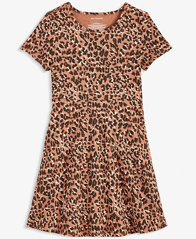 Epic Threads Little & Big Girls Animal-Print Skater Dress, Exclusively at Macy's