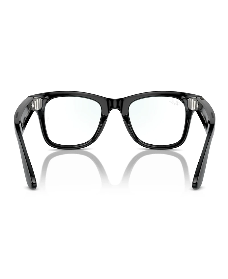 Ray-Ban Unisex Ai Meta Gen1 Wayfarer Blue Light Glasses, RW4006