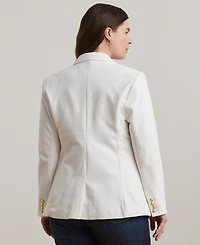 Lauren Ralph Plus Bullion Jacquard Blazer