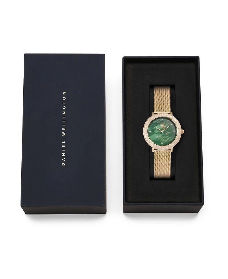 Daniel Wellington Women's Analog Gold-Tone Stainless Steel Watch, 32mm